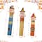 Glitzhome® Fall Wood Sacrecrow Family Porch Decor Set